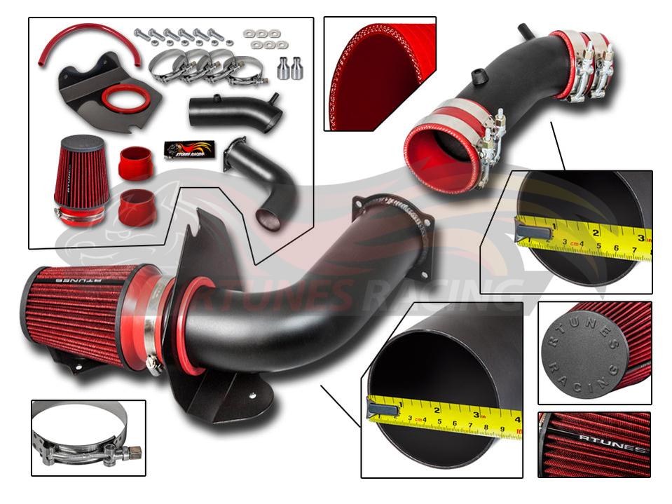 Cold Air Intake Kit For 1999-2004 Ford Mustang 3.8L V6 | RCI-FD-06BK