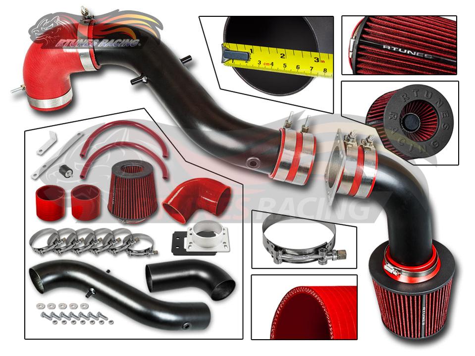 Cold Air Intake Kit For 1998-2003 Escort ZX2 2.0L | RCI-FD-12BK