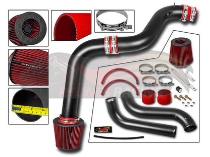 Cold Air Intake Kit For 1992-1996 Honda Prelude 2.2 2.3 | RCI-HD-12BK