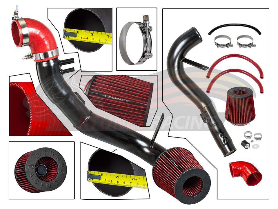Cold Air Intake Kit For 2006-2011 Honda Civic Si 2.0 | Rtunes Racing | RCI-HD-13BK