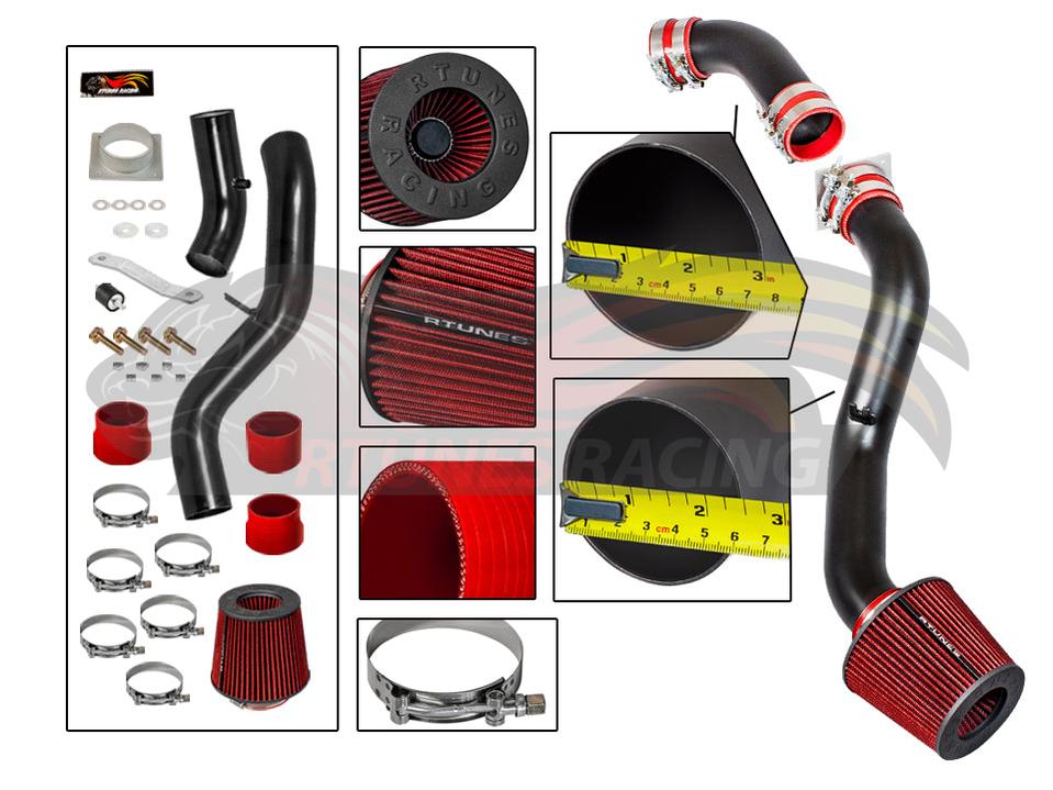 Cold Air Intake Kit For 2003-2006 Nissan 350Z 3.5L | RCI-NS-04BK