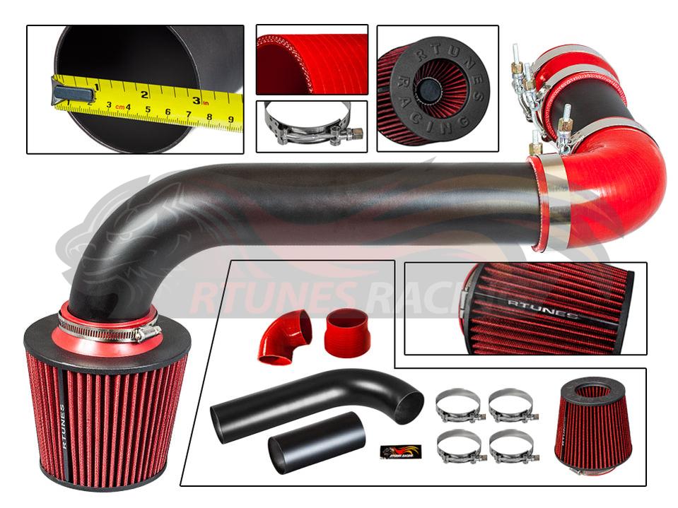 Cold Air Intake Kit For 1990-1992 Pontiac Firebird 5.0L & 5.7L | RCI-PT-02BK