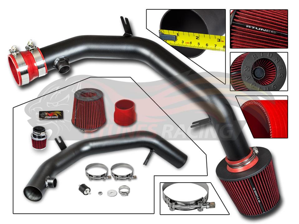 Cold Air Intake Kit For 1999-2004 VW Golf, VW Jetta, GTI VR6 | Rtunes Racing | RCI-VW-02BK