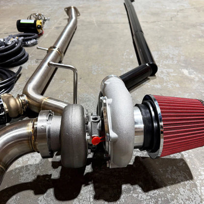 BULL BOOST PERFORMANCE Rear Custom Mount Turbo Kit for Nissan 350Z Fairlady Z33 & Infiniti G35 VQ35DE / VQ35HR