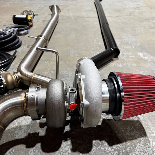 BULL BOOST PERFORMANCE Rear Custom Mount Turbo Kit for Nissan 350Z Fairlady Z33 & Infiniti G35 VQ35DE / VQ35HR