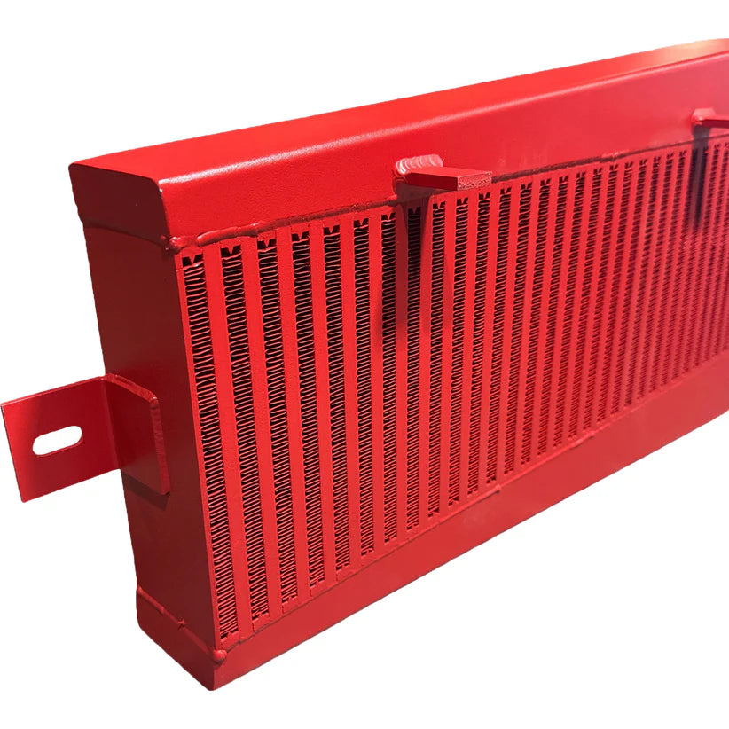 BULL BOOST PERFORMANCE Red 3" K Series Vertical Flow Intercooler K20 K24 For Honda Acura K Swap EG EK DC2 RSX Civic