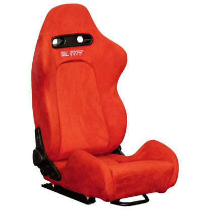 Bull Boost Performance Ultra-Max Adjustable Racing Bucket Seats w/ Seat sliders (Pair)