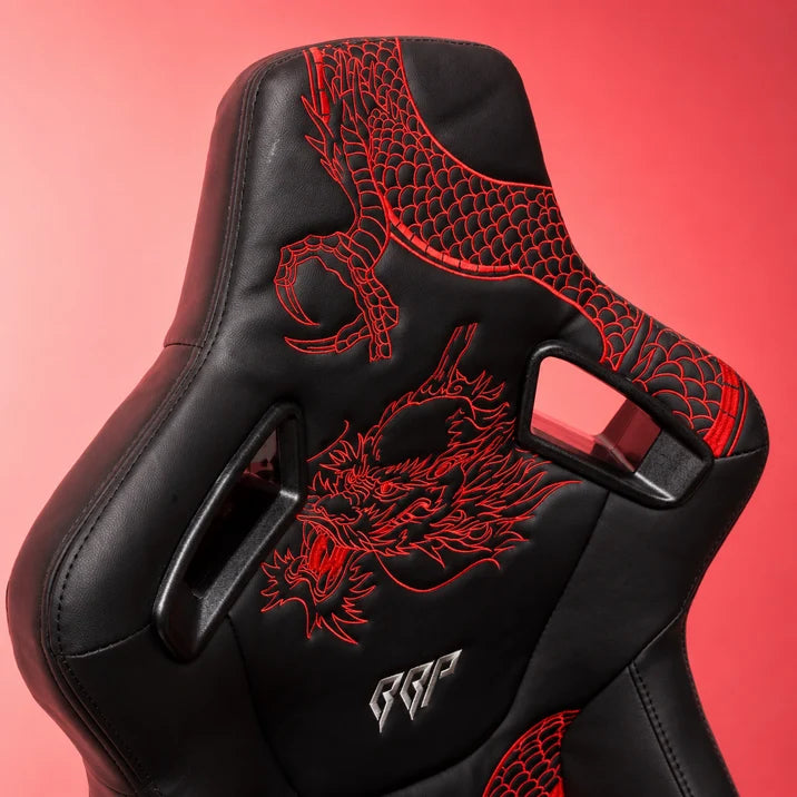 BULL BOOST Ryujin Collection Red Dragon Reclinable Racing Seats – Pair