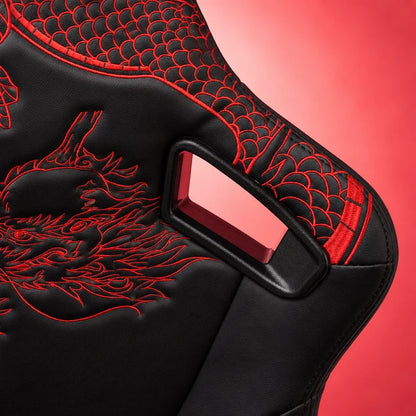 BULL BOOST Ryujin Collection Red Dragon Reclinable Racing Seats – Pair