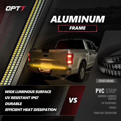Triple Tailgate Bundle: Triple Tailgate + Quantum Rock Light+ LED Grille Lighting w- Bluetooth APP and Remote Controlled