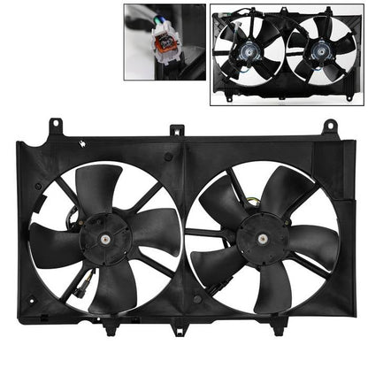 SPYDER xTune 03-06 Nissan 350Z Radiator Fan (RF-NI3115127) 9943959