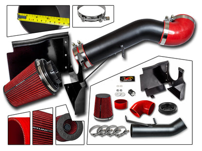 Heat Shield Air Intake Kit For 2007-2008 Escalade/Yukon Denali/Yukon XL 1500 6.2L | RHI-CD-02BK