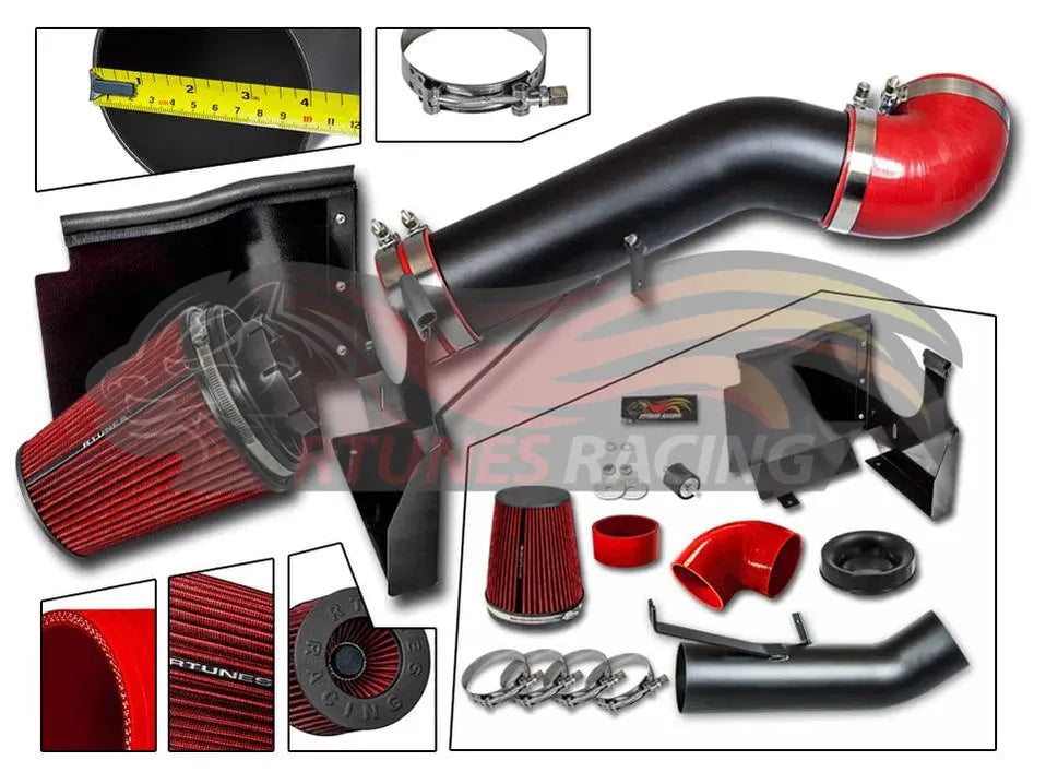 Heat Shield Air Intake Kit For 2002-2006 Escalade 5.3L 6.0L V8 | RHI-CD-01BK