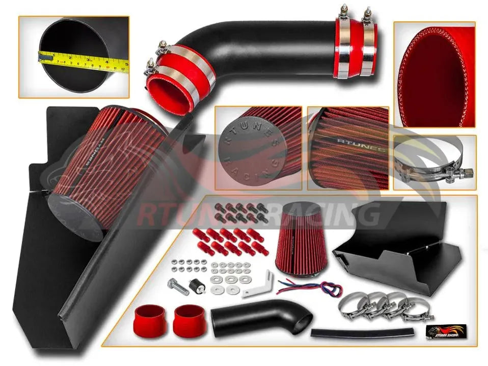 Heat Shield Air Intake Kit For 1996-2000 C1500/C2500/K1500/K2500 V8 5.0/5.7 | RHI-CH-03BK