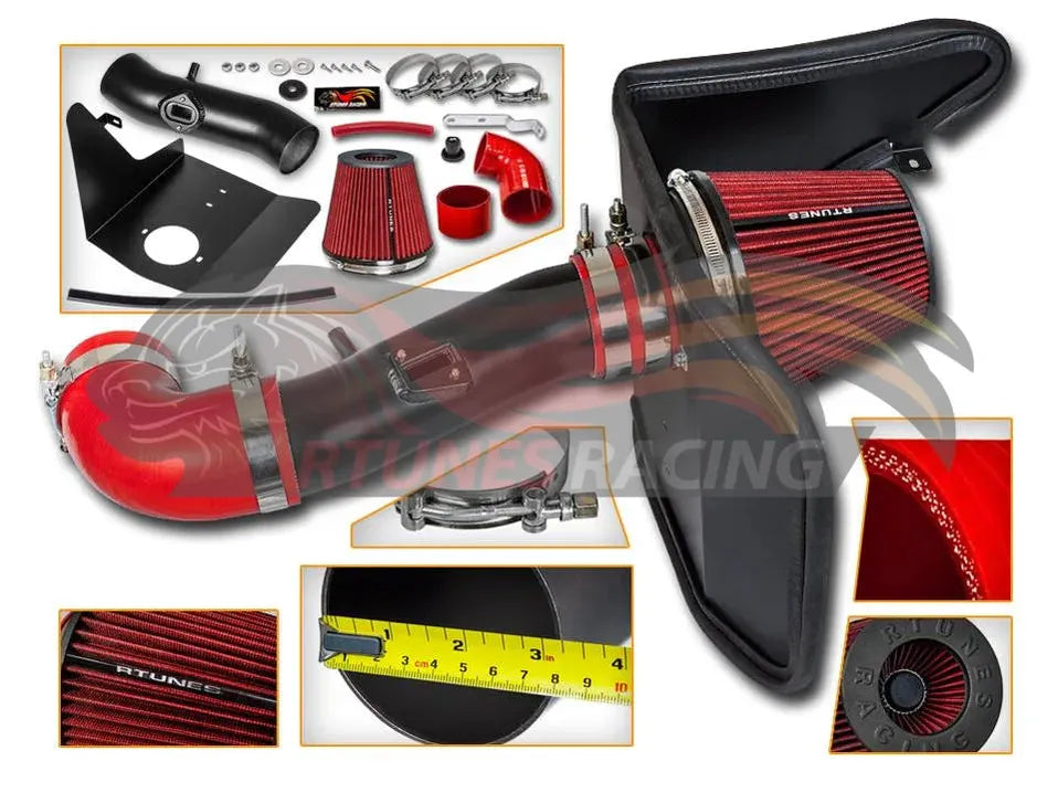 Heat Shield Air Intake Kit For 2012-2015 Chevy Camaro V6 3.6L | RHI-CH-07BK
