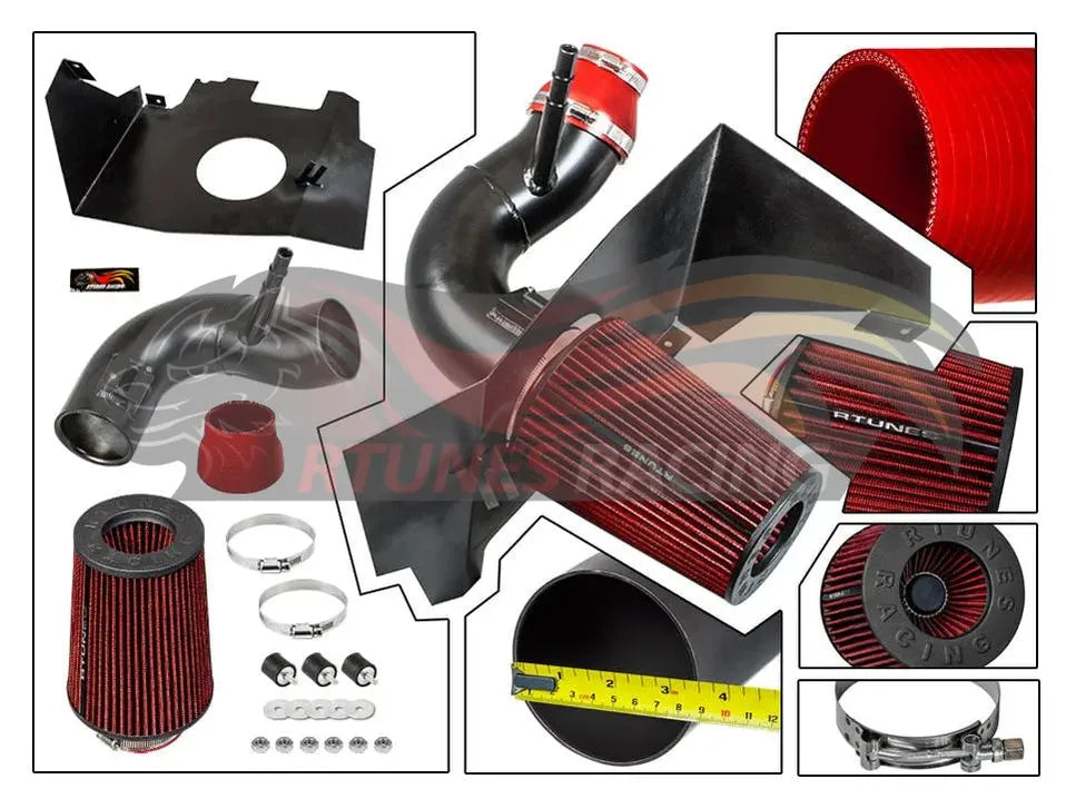 Heat Shield Air Intake Kit For 2016-2023 Chevrolet Camaro LS LT 2.0L Turbo | RHI-CH-11BK