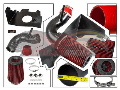Heat Shield Air Intake Kit For 2016-2023 Chevrolet Camaro LS LT 2.0L Turbo | RHI-CH-11BK