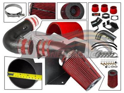 Heat Shield Air Intake Kit For Ford 1997-2003 F150/Expedition, 1997-1999 F250 4.6L/5.4L, 1998-1999 Lincoln Navigator 5.4L V8 | Rtunes Racing | RHI-FD-01BK