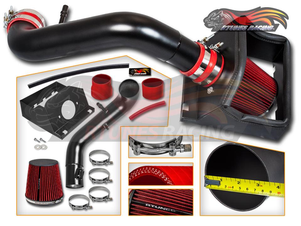 Heat Shield Air Intake Kit For 2011-2014 Ford F150 5.0L V8 | RHI-FD-03BK