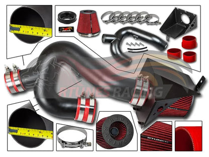Heat Shield Air Intake Kit For 2012-2014 Ford F150 3.5L V6 Ecoboost | RHI-FD-08BK