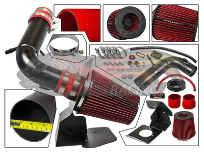 Heat Shield Air Intake Kit For 2011-2019 Ford Explorer 3.5L V6 | Rtunes Racing | RHI-FD-10BK