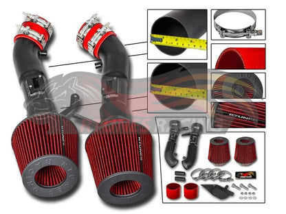Heat Shield Air Intake Kit For 2008-2013 Infiniti G37 3.7L V6 | RHI-NS-01BK