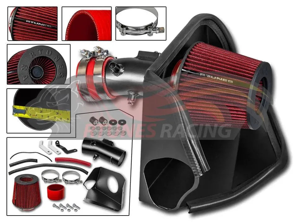 Heat Shield Air Intake Kit For 2007-2012 Nissan Altima 3.5L V6 | RHI-NS-02BK