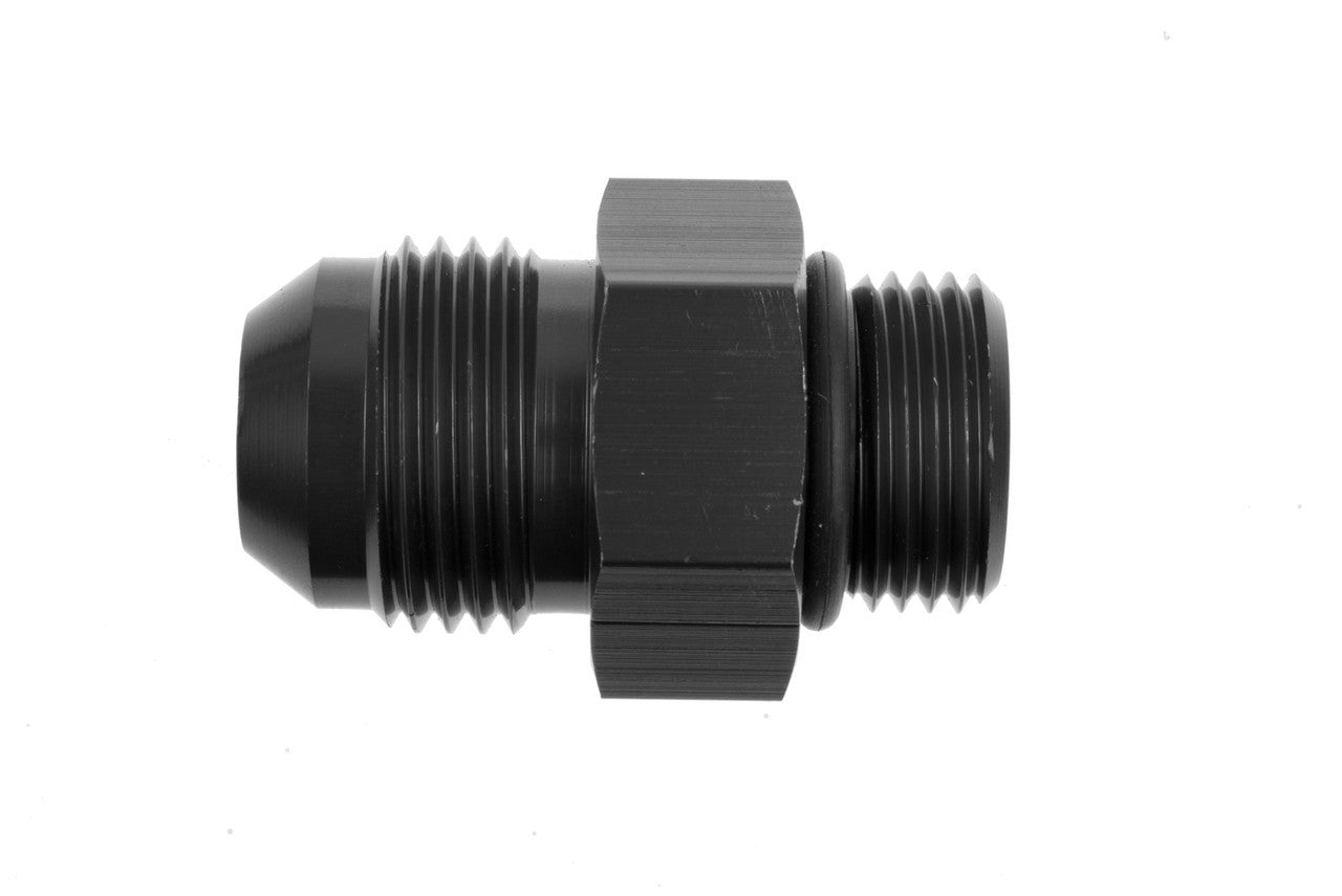 10AN to 6AN O-Ring Port Adapter Black Male Male