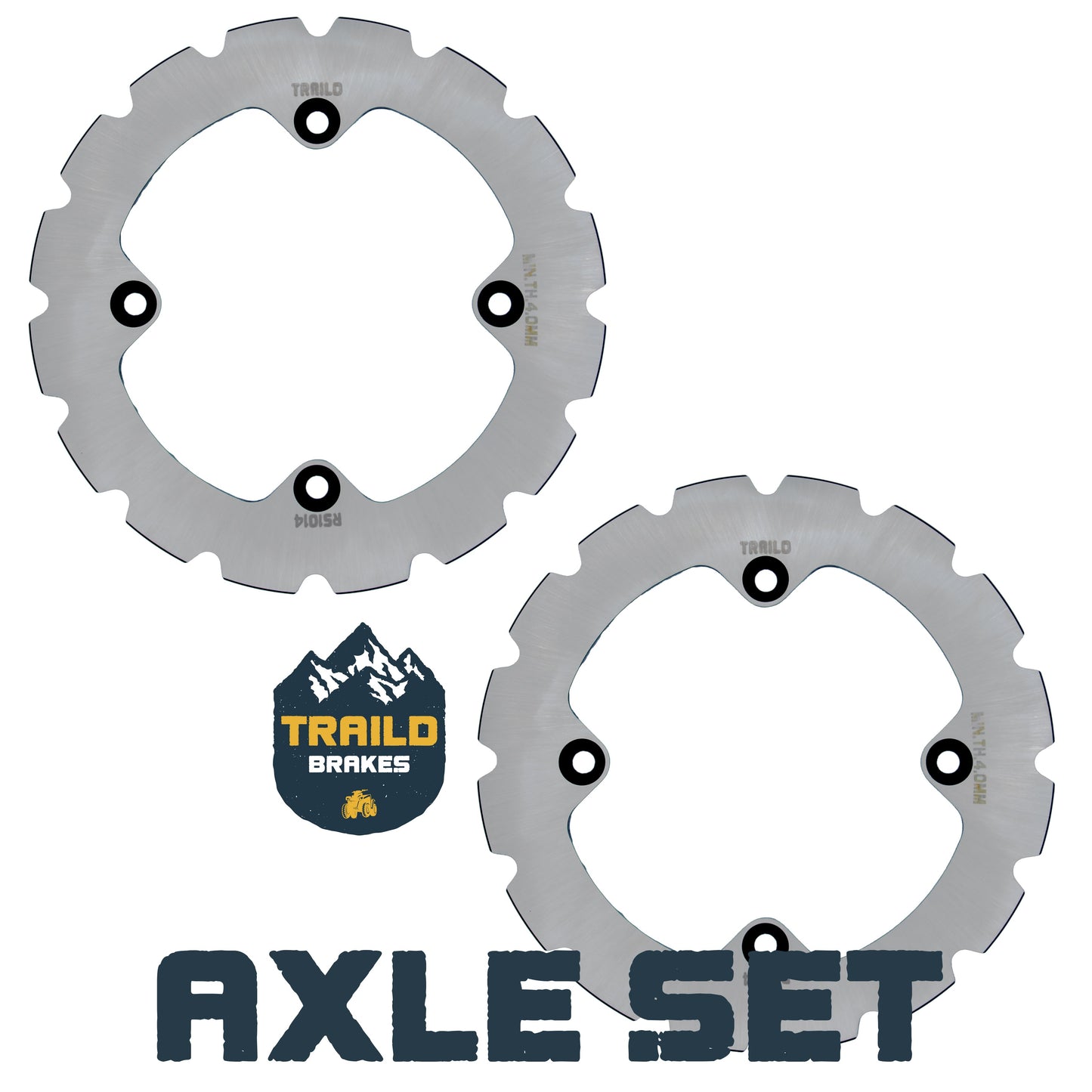 Can-Am Outlander 1000/850/650/450 6x6 2015-2026 Ridge Rider Disc Brake Rotor Kit