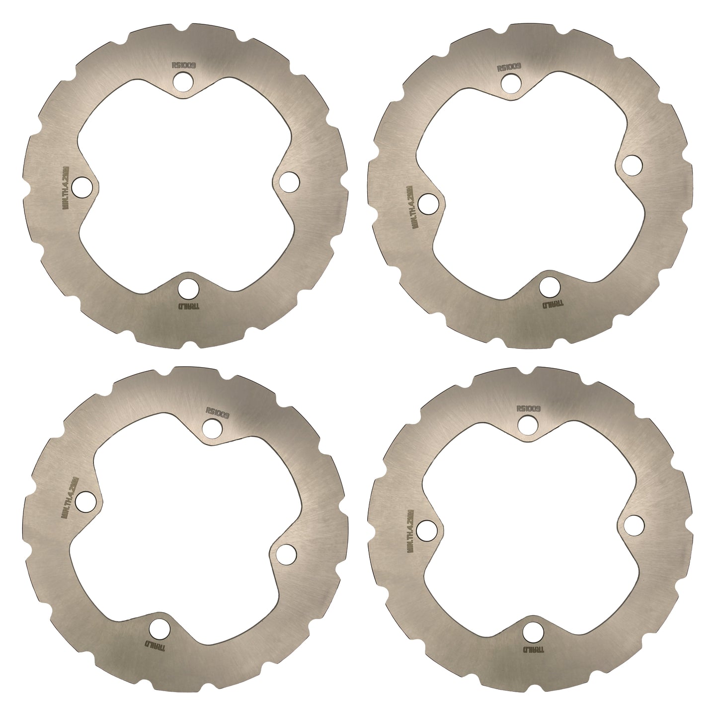 Polaris RZR XP/XP4 1000 2024-2026 Ridge Rider Rotor and Brake Pad Kit