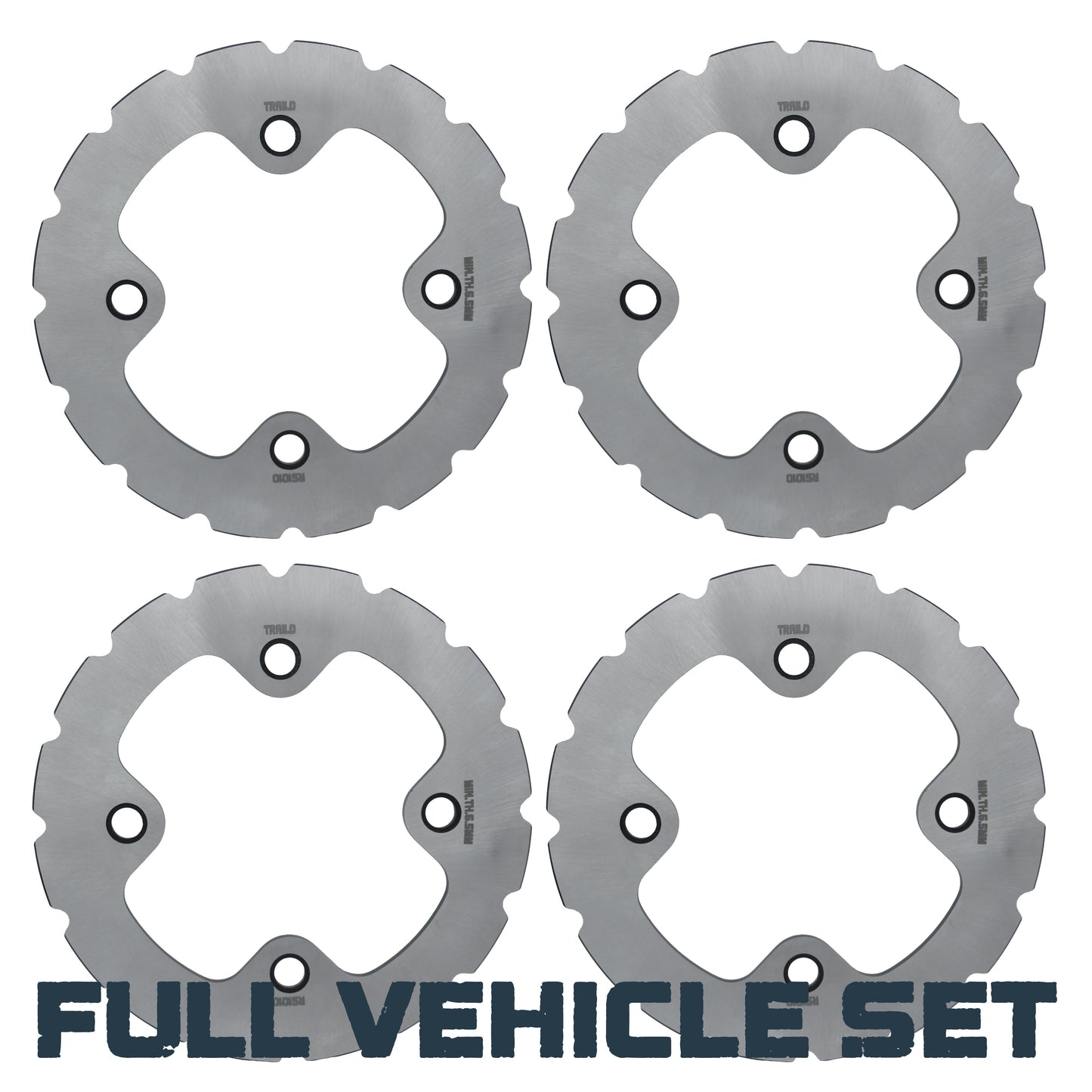 Polaris RZR XP TURBO/XP 4 TURBO/PRO XP/PRO XP 4/Turbo S 2016-2026 Ridge Rider Disc Brake Rotors