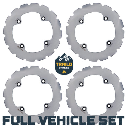 Honda Talon 1000R/1000X/1000X-4 2019-2026 Ridge Rider Disc Brake Rotor Kit