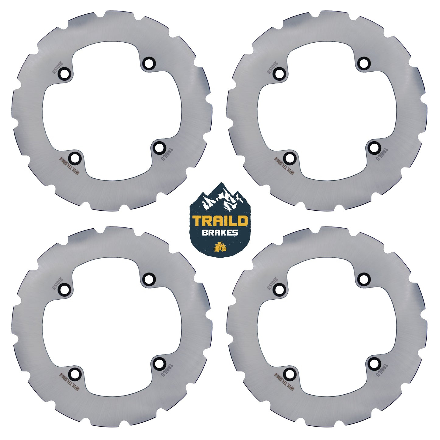 Honda Talon 1000R/1000X/1000X-4 2019-2026 Ridge Rider Disc Brake Rotor Kit