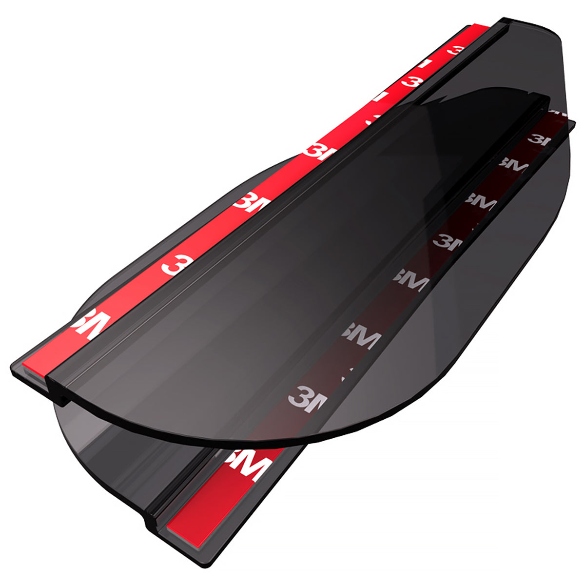 Universal Smoked PVC Plastic Side Mirror Visors - 2PC