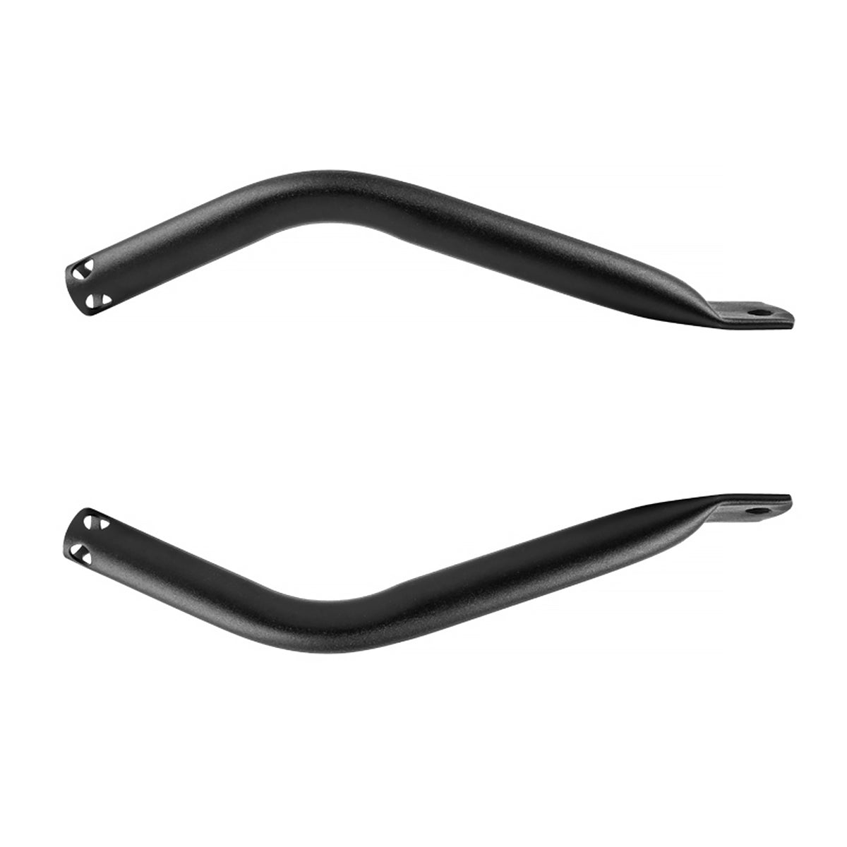 1997-2018 Jeep Wrangler TJ/JK/LJ/JKU Quick Release Black Stainless Steel Square Side Mirrors