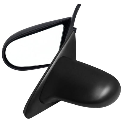 1992-1995 Honda Civic Coupe/Hatchback Black Manual Adjustable S Sport Mirrors