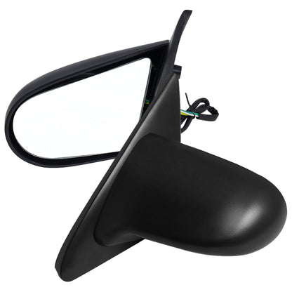 1992-1995 Honda Civic Coupe/Hatchback Black Power S Sport Mirrors