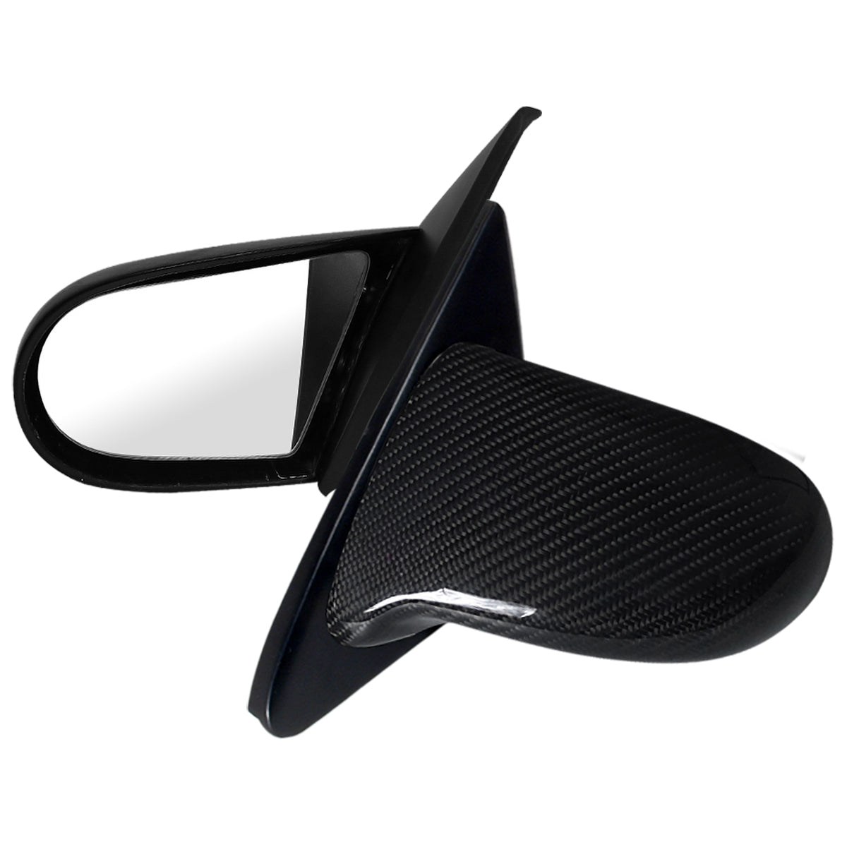 1992-1995 Honda Civic Coupe/Hatchback Carbon Fiber Shell Power S Sport Mirrors