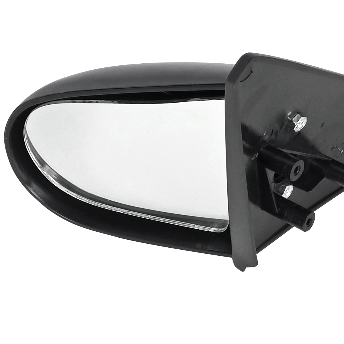 1996-2000 Honda Civic Coupe/Hatchback Black Manual Adjustable S Sport Mirrors