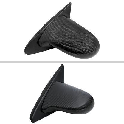 2002-2006 Acura RSX Carbon Fiber Shell Power S Sport Mirrors