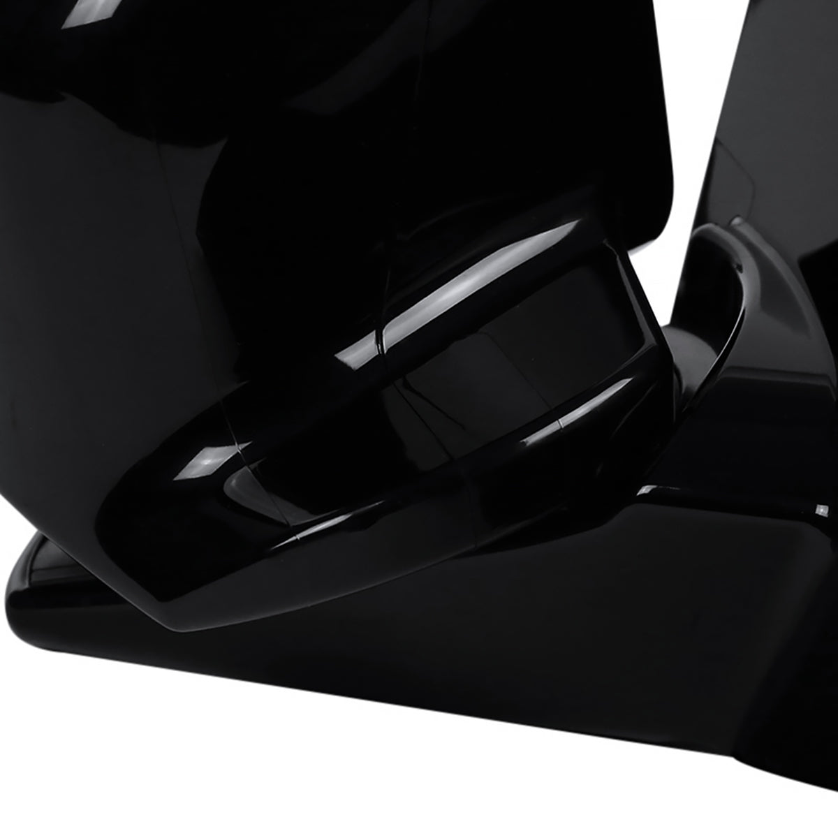 2013-2017 Honda Accord Power Heated/Defrost 7-Pin Glossy Black Side Mirror w/ LED Turn Signal Light - Passenger Side Only