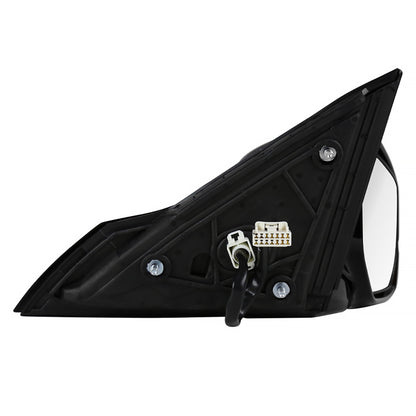 2013-2017 Honda Accord Power Heated/Defrost 7-Pin Glossy Black Side Mirror w/ LED Turn Signal Light - Passenger Side Only