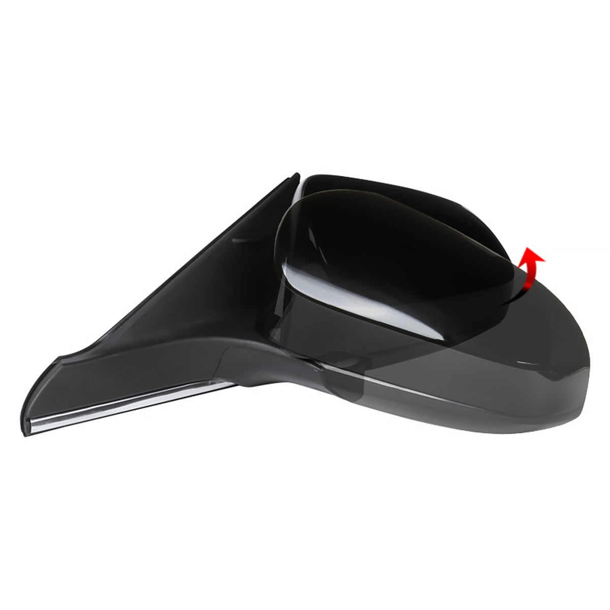 2015-2018 Toyota Camry Glossy Black 5-Pin Power Heated & Adjustable Side Mirror - Driver Side Only