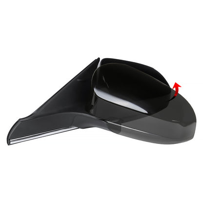 2015-2018 Toyota Camry Glossy Black 5-Pin Power Heated & Adjustable Side Mirror - Driver Side Only