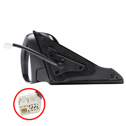 2015-2018 Toyota Camry Glossy Black 5-Pin Power Heated & Adjustable Side Mirror - Driver Side Only