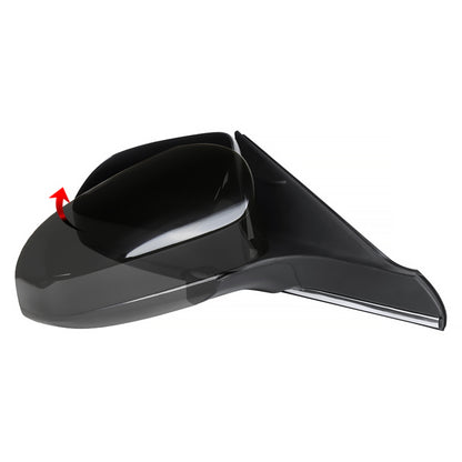 2015-2018 Toyota Camry Glossy Black 5-Pin Power Heated & Adjustable Side Mirror - Passenger Side Only