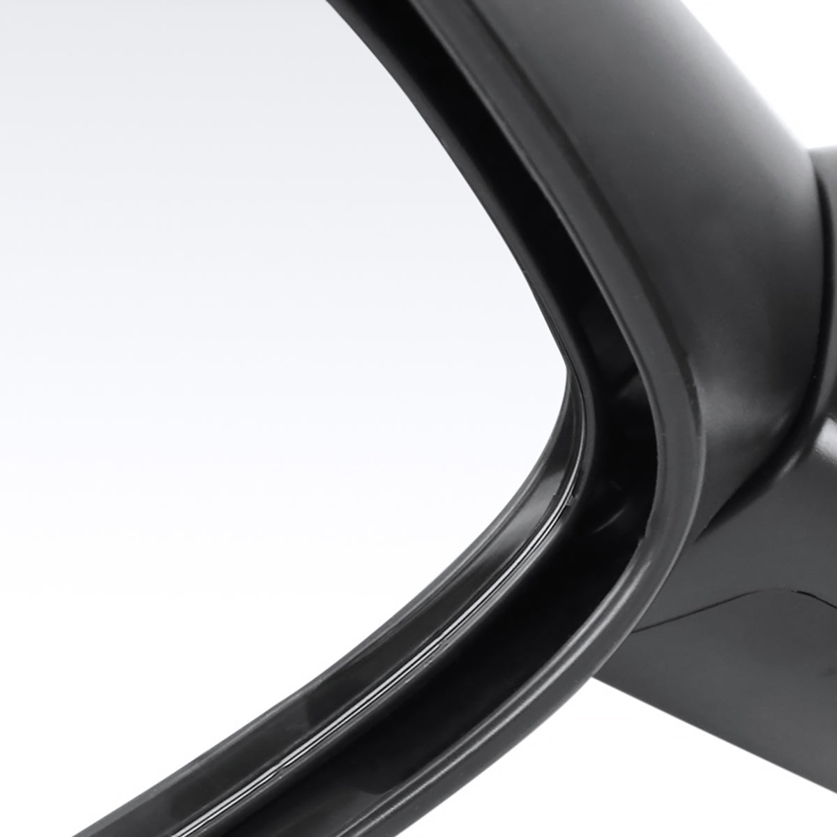 2012-2015 Honda Civic Glossy Black 3-Pin Power Adjustable Side Mirror - Driver Side Only
