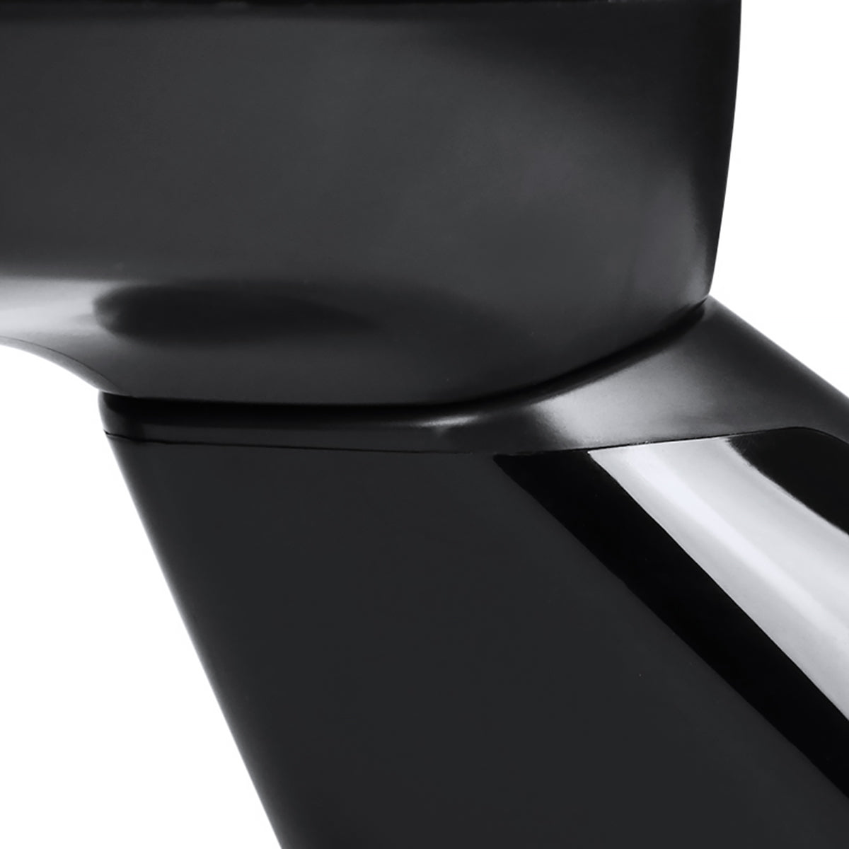 2012-2015 Honda Civic Glossy Black 3-Pin Power Adjustable Side Mirror - Passenger Side Only