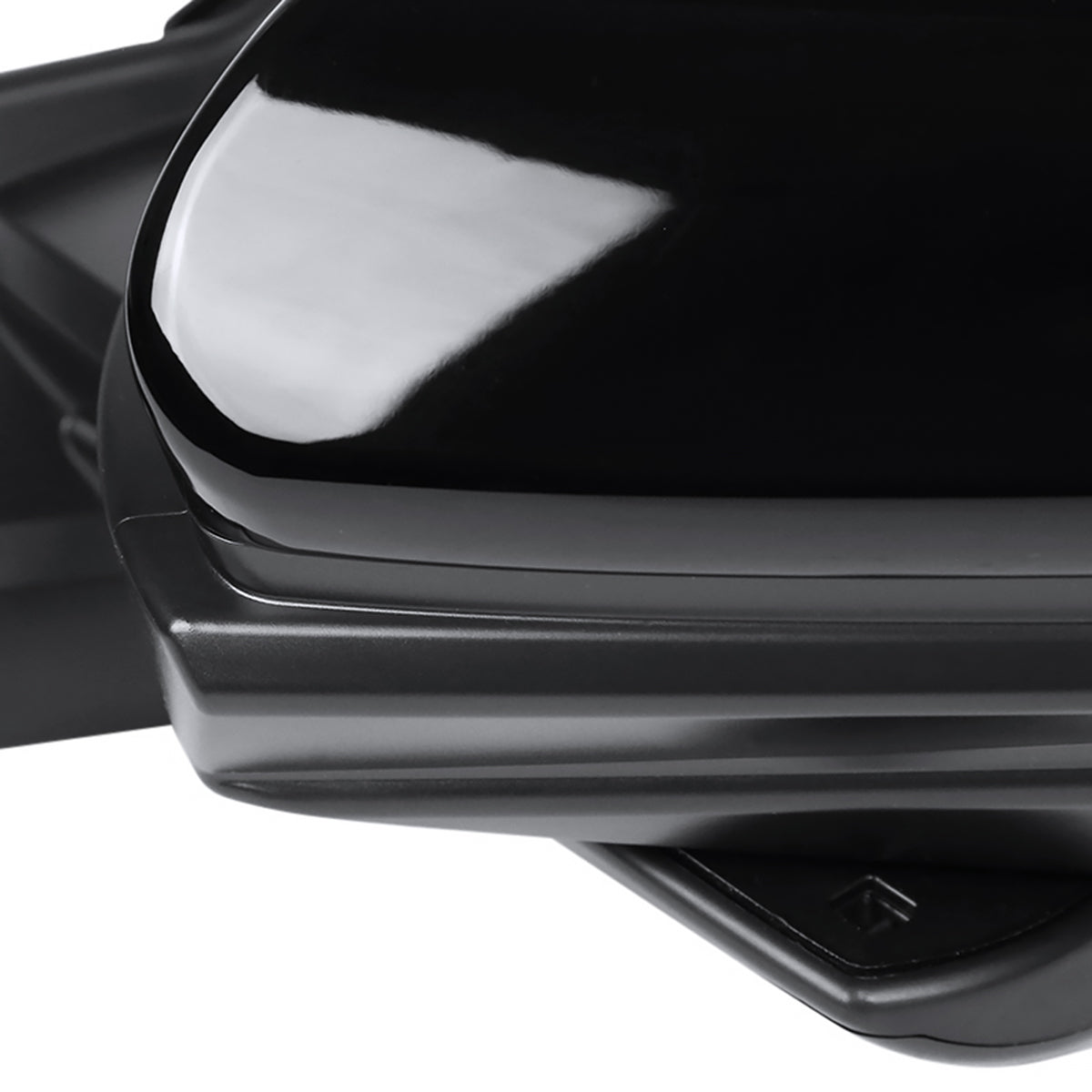 2016-2018 Honda Civic Glossy Black 5-Pin Power Adjustable & Heated Side Mirror - Driver Side Only