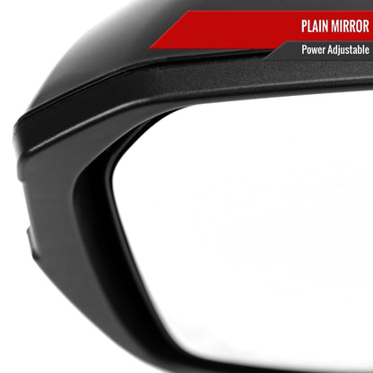 2016-2020 Honda Civic Driver/Left 3-Pin Glossy Black Power Adjustable Side Mirror